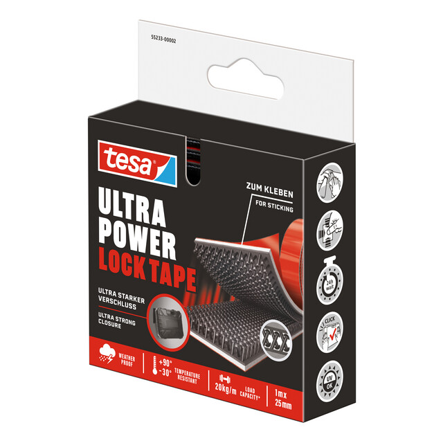 Produktbild föreställande artikeln KARDBORRETEJP ULTRA POWER 25MM 1M från kategorin Maskeringstejp