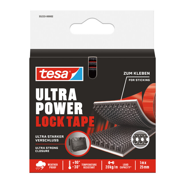 Produktbild föreställande artikeln KARDBORRETEJP ULTRA POWER 25MM 1M från kategorin Maskeringstejp