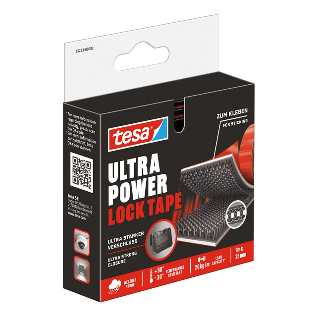 Produktbild föreställande artikeln KARDBORRETEJP ULTRA POWER 25MM 1M från kategorin Maskeringstejp