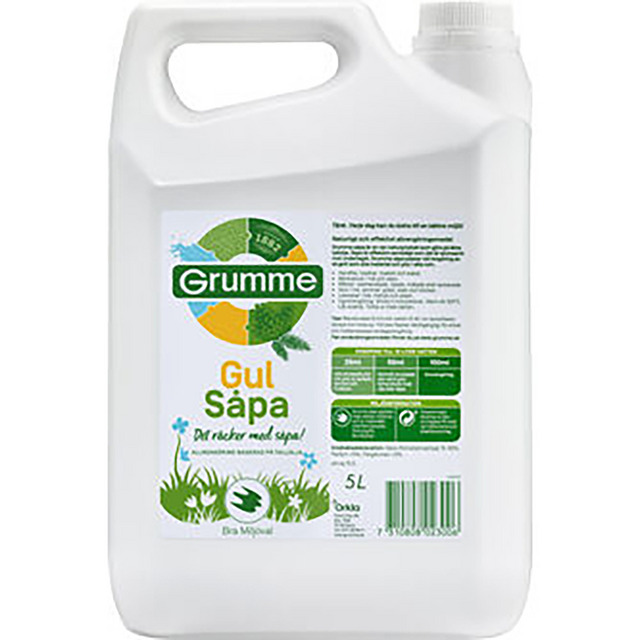 SÅPA GRÖN FLYTANDE GRUMME