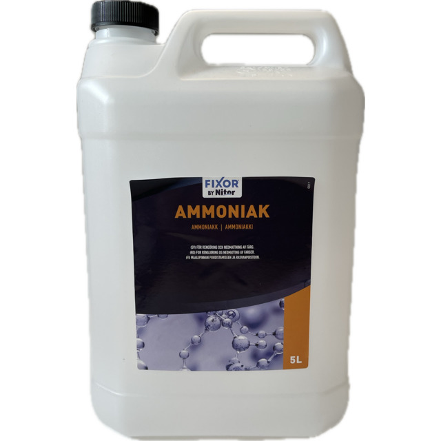 AMMONIAK 25PROC TEKNISK 5L NITOR             (1) 345