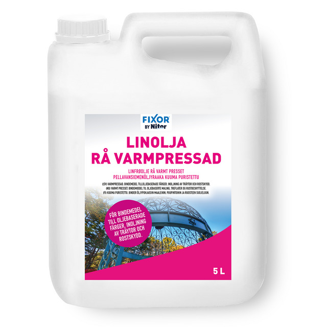 LINOLJA RÅ NITOR 5L (3) 345