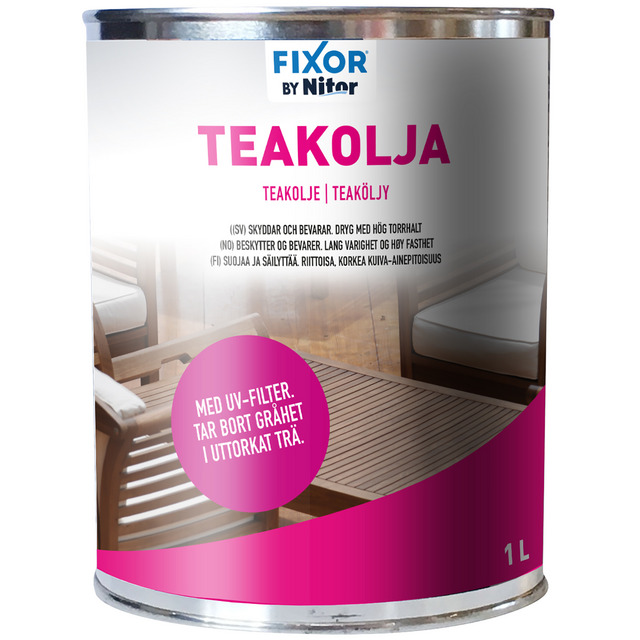 TEAKOLJA NITOR 1L