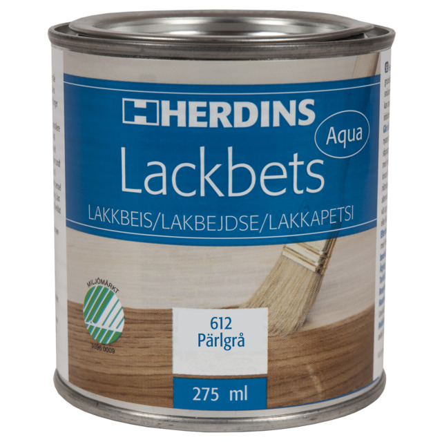 Produktbild föreställande artikeln LACKBETS AQUA 612 PÄRLGRÅ 275  från kategorin Snickerifärg