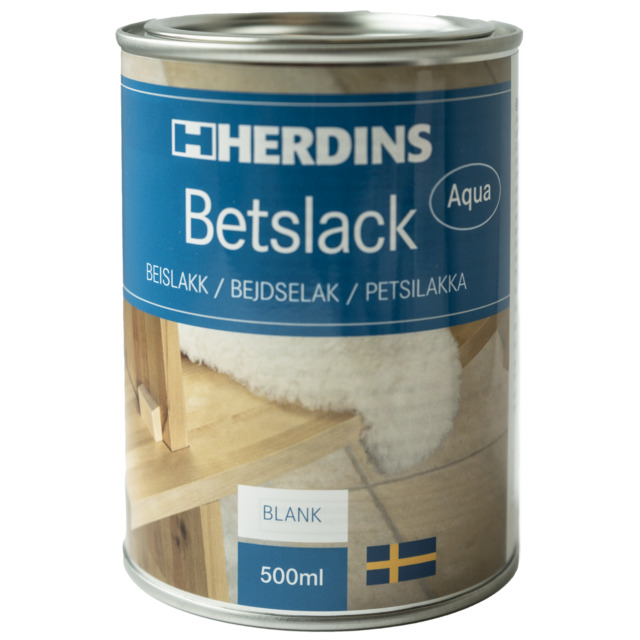Produktbild föreställande artikeln BETSLACK HERDINS AQUA BLANK  från kategorin Snickerifärg