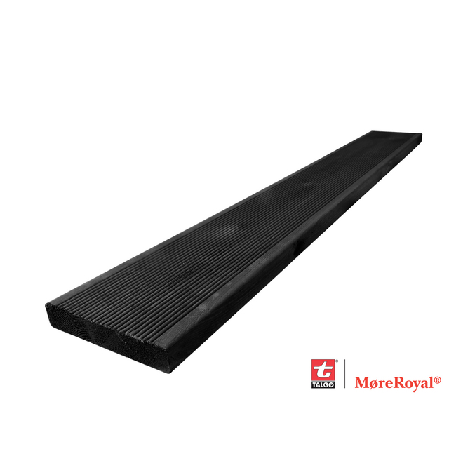 28X120 TRALL SVART RILLAD 4,2M MÖREROYAL | Beijerbygg Byggmaterial