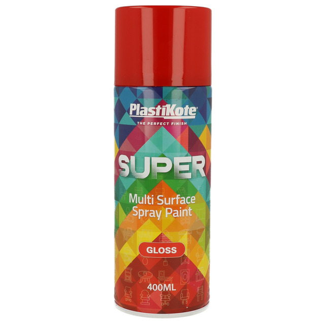 SPRAYFÄRG SUPER KLARRÖD PLASTIKOTE | Beijerbygg Byggmaterial