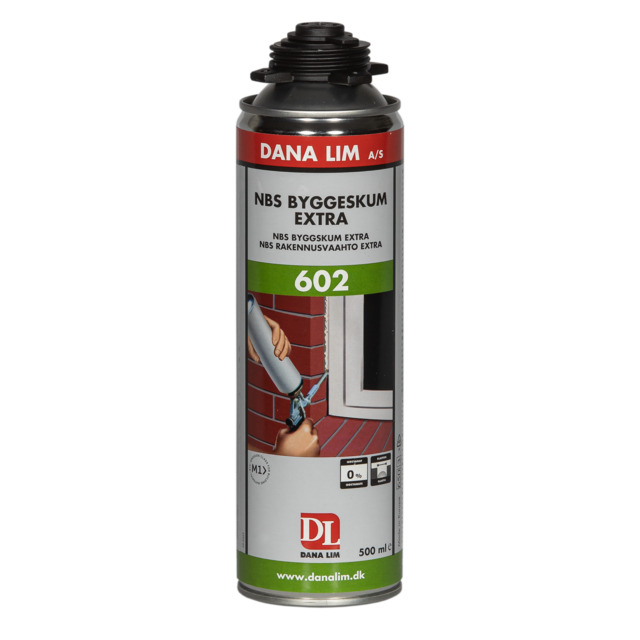 FOGSKUM BYGG EXTRA 602 NBS ISOCYANATFRITT 500ML | Beijerbygg Byggmaterial