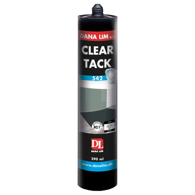 LIM&FOGMASSA CLEAR TACK 542 TRANSPARENT 290ML | Beijerbygg Byggmaterial