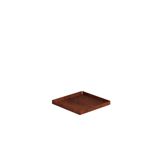 BOTTENPLATTA ODLA BLOMKRUKA SVART LACK 25X25X30CM | Beijerbygg Byggmaterial