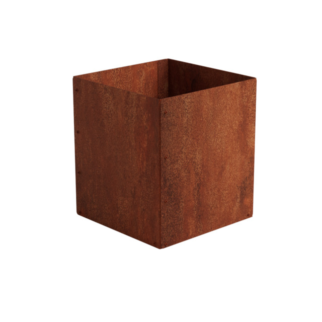 BLOMKRUKA ODLA CORTEN 35X35X40CM | Beijerbygg Byggmaterial