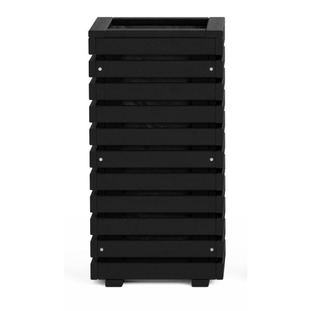 PLANTERINGSLÅDA HORIZONT 2 SVART RAL9005 | Beijerbygg Byggmaterial