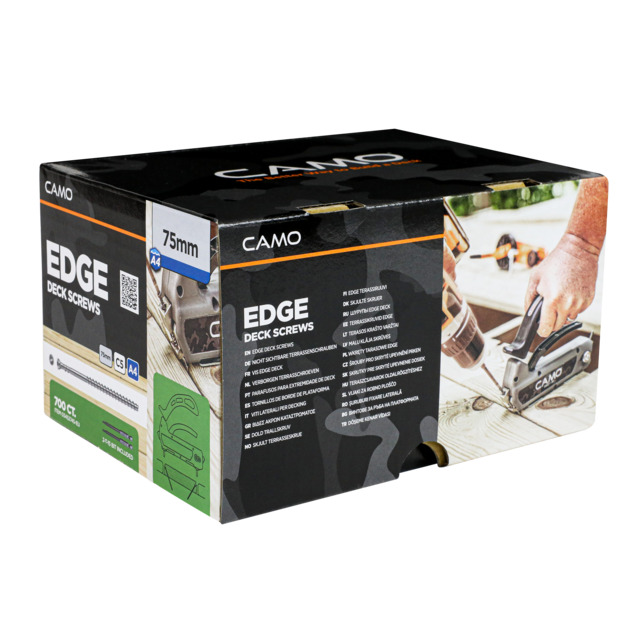 TRALLSKRUV 4,2X75MM A4 700ST DOLD CAMO ROSTFRI