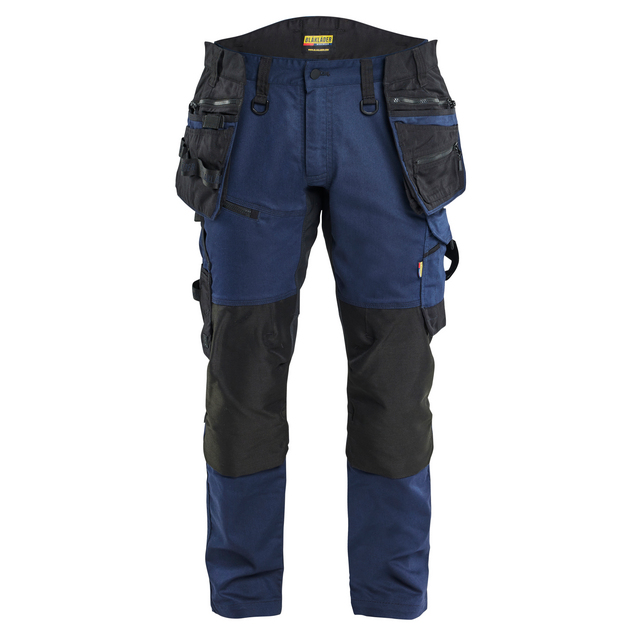 HANTVERKSBYXA MED STRETCH MÖRK MARINBLÅ/SVART C144 | Beijerbygg Byggmaterial