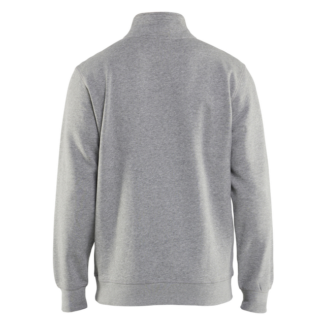 Produktbild föreställande artikeln SWEATSHIRT MED KRAGE GRÅMELERAD XXL från kategorin Överdelar
