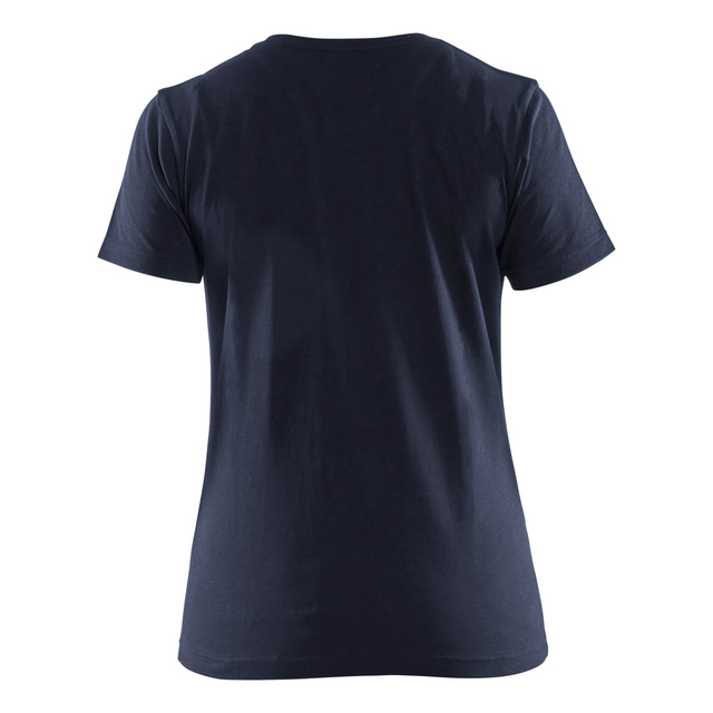 T-SHIRT 3479 1042 DAM MÖRK MARINBLÅ/SVART S