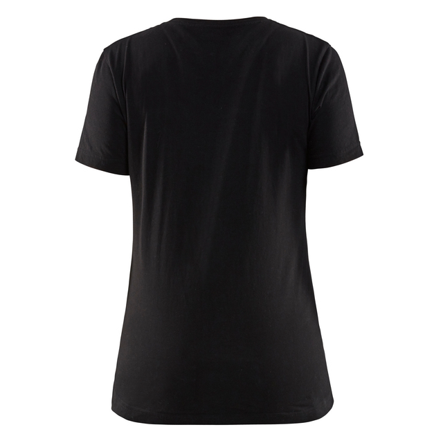 Produktbild föreställande artikeln T-SHIRT 3479 1042 DAM SVART/RÖD L från kategorin Överdelar