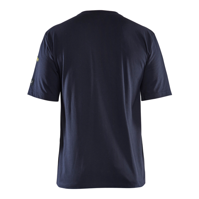 T-SHIRT 3482 1737 FLAMSKYDDAD MARINBLÅ XS