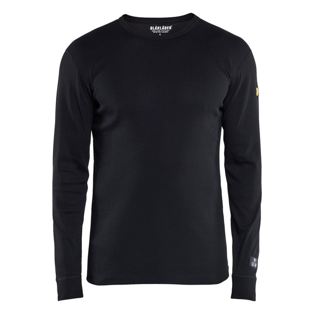 UNDERSTÄLLSTRÖJA FLAMSKYDDAD 3 498 1764 SVART XXL | Beijerbygg Byggmaterial