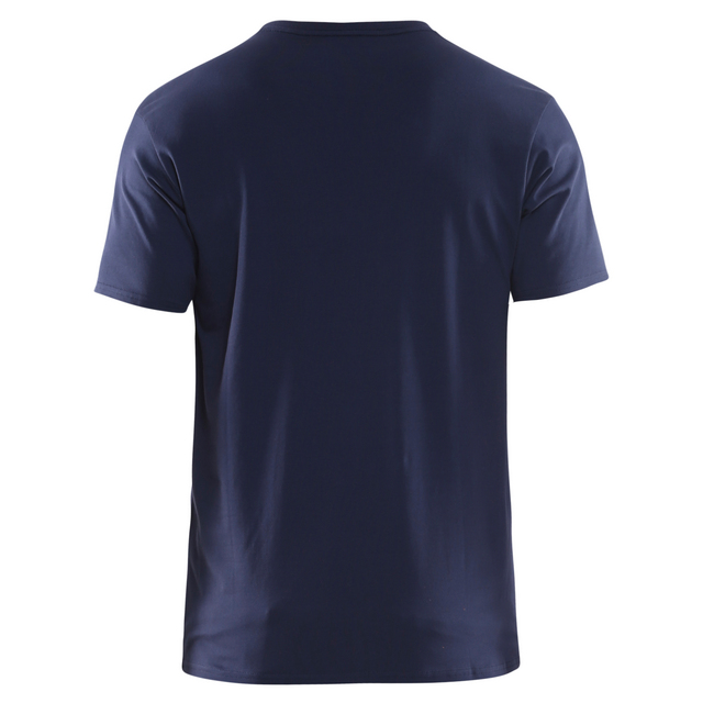Produktbild föreställande artikeln T-SHIRT 3533 1029 SLIM FIT MARINBLÅ S från kategorin Överdelar
