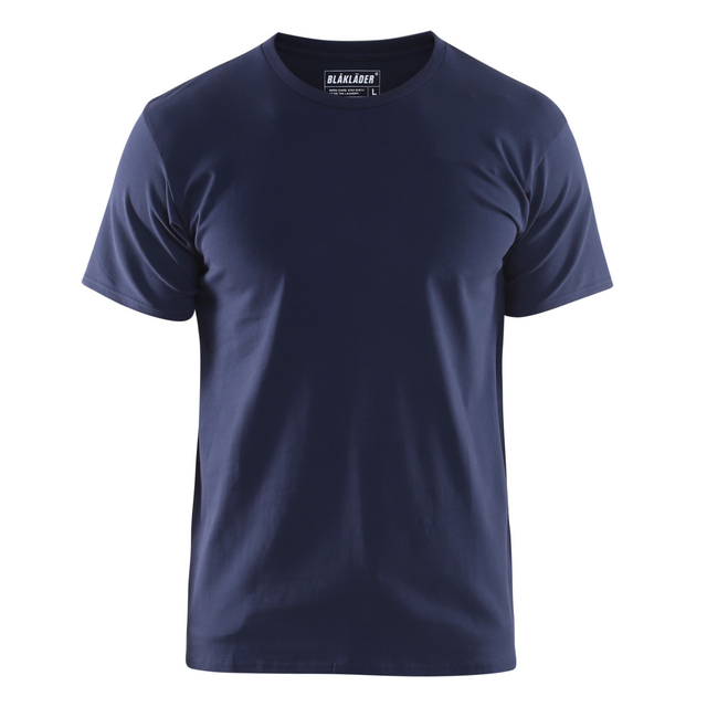 T-SHIRT 3533 1029 SLIM FIT MARINBLÅ S | Beijerbygg Byggmaterial