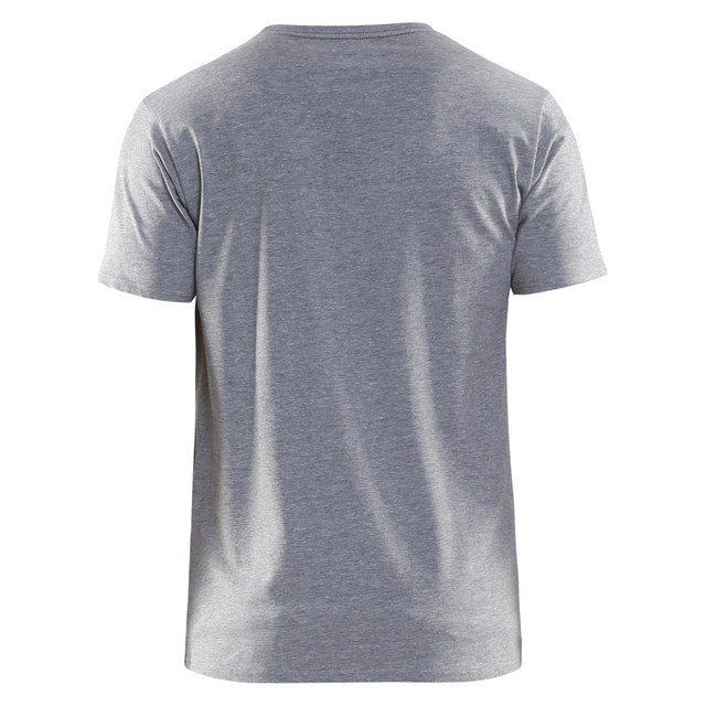 Produktbild föreställande artikeln T-SHIRT 3533 1059 SLIM FIT GRÅMELERAD XXXL från kategorin Överdelar