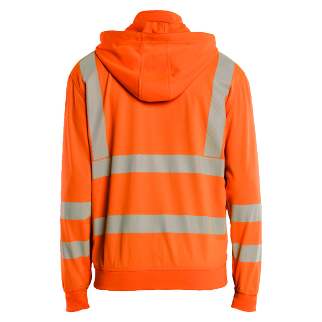 SWEATSHIRT VARSEL LÖSTAGBAR LUVA VARSELORANGE XXL