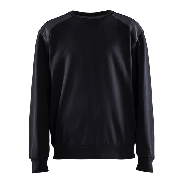 SWEATSHIRT 3580 1158 SVART/MELLANGRÅ 4XL | Beijerbygg Byggmaterial