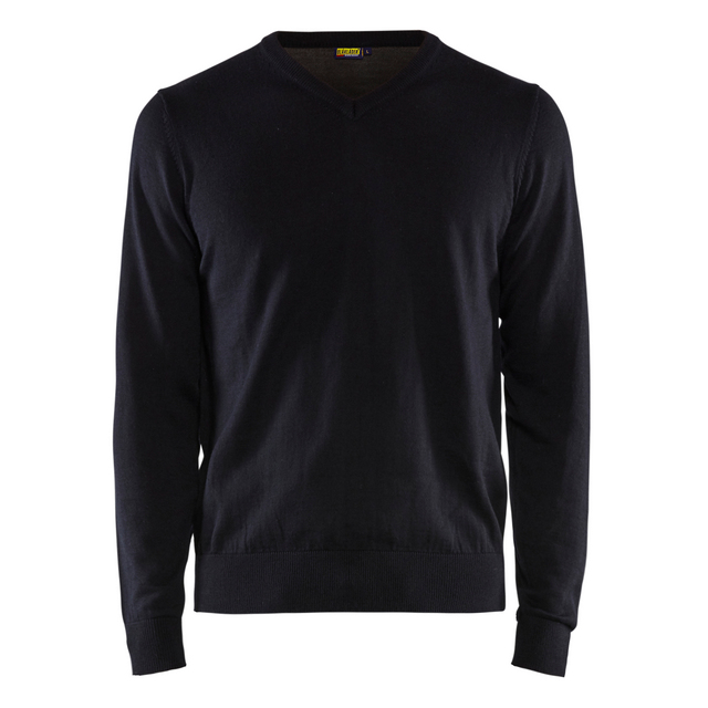 PULLOVER 3590 2122 STICKAD MÖRK MARINBLÅ 4XL | Beijerbygg Byggmaterial