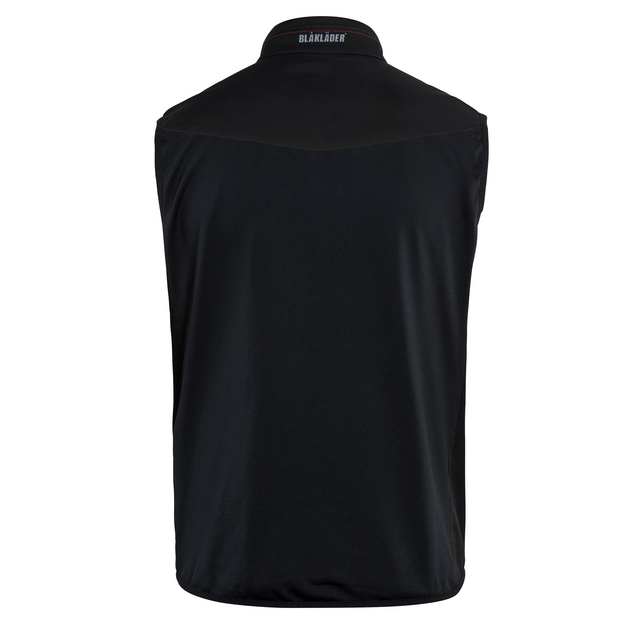 SOFTSHELLVÄST 3850 2516 SVART/RÖD XXXL