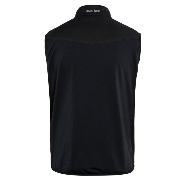 SOFTSHELLVÄST 3850 2516 SVART/MÖRKGRÅ L