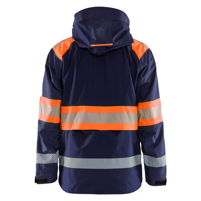 SKALJACKA 4420 1977 VARSEL MARINBLÅ/VARSELORANGE XXL