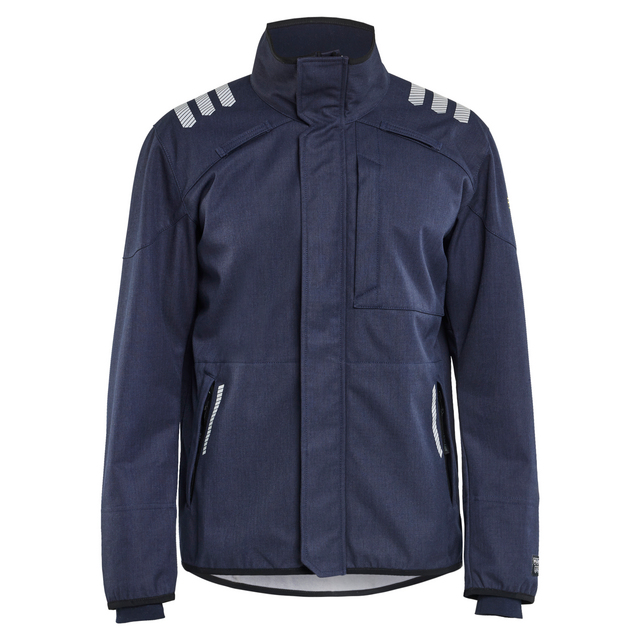 SOFTSHELLJACKA 4447 1560 INHERENT MARINBLÅ S | Beijerbygg Byggmaterial