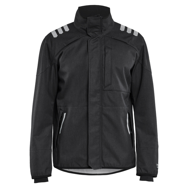 SOFTSHELLJACKA 4447 1560 INHERENT SVART XXXL | Beijerbygg Byggmaterial