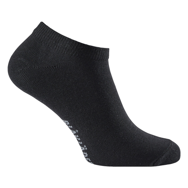 BOMULLSSTRUMPA SVART 43-45 3 PAR | Beijerbygg Byggmaterial