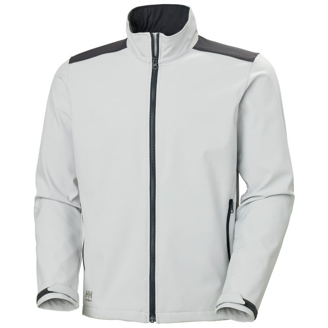 SOFTSHELLJACKA MANCHESTER 2.0 LJUSGRÅ M | Beijerbygg Byggmaterial