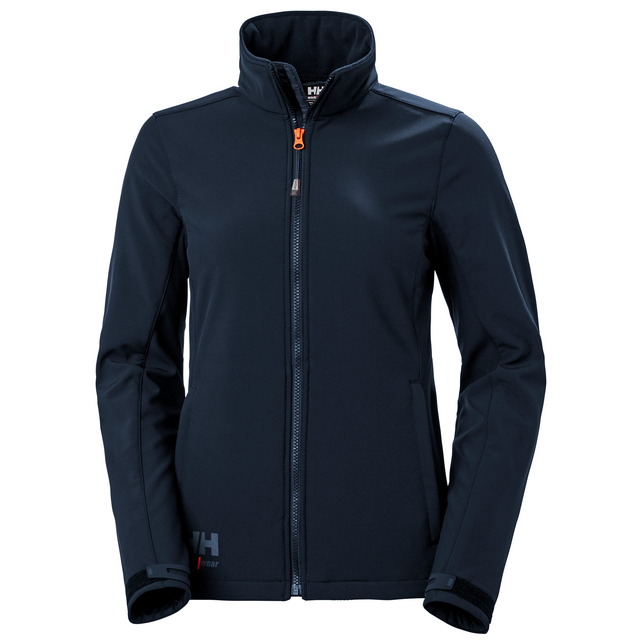 SOFTSHELLJACKA DAM LUNA MARINBLÅ 2XL | Beijerbygg Byggmaterial