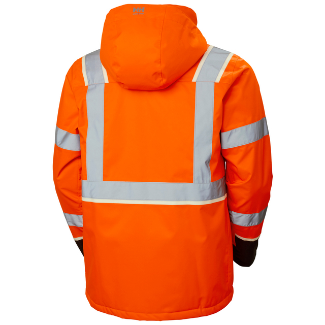 VINTERJACKA UC-ME KL3 VARSEL ORANGE 3XL