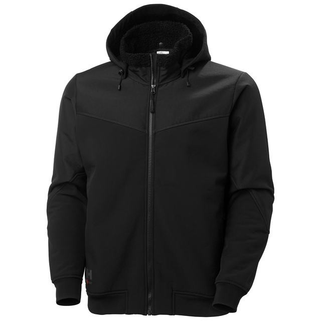 VINTERJACKA 74291 OXFORD SOFTSHELL SVART M | Beijerbygg Byggmaterial