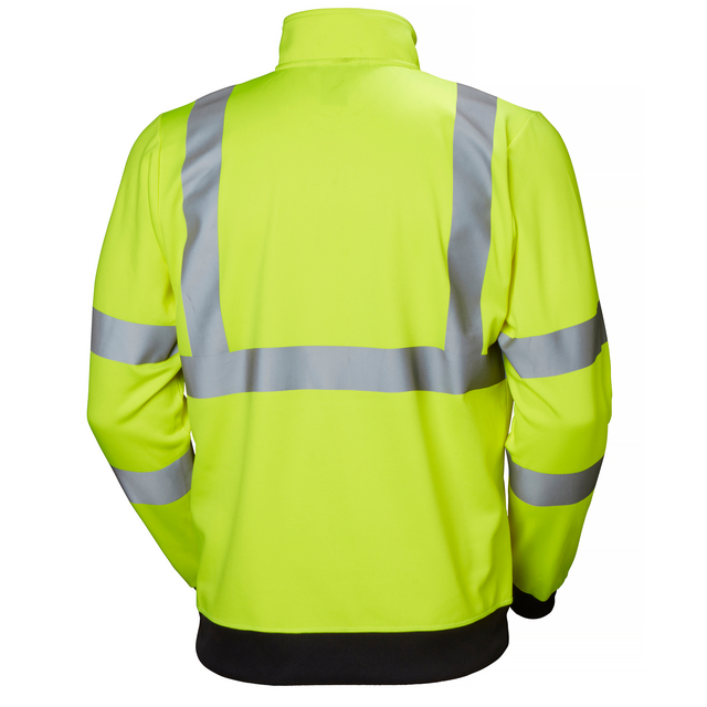 TRÖJA HALV DRAGKEDJA ADDVIS 4-VÄGS STRETCH GUL S