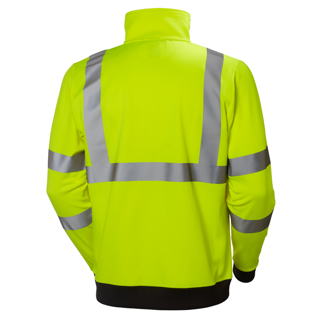 TRÖJA MED DRAGKEDJA ADDVIS 4-VÄGS STRETCH GUL 2XL