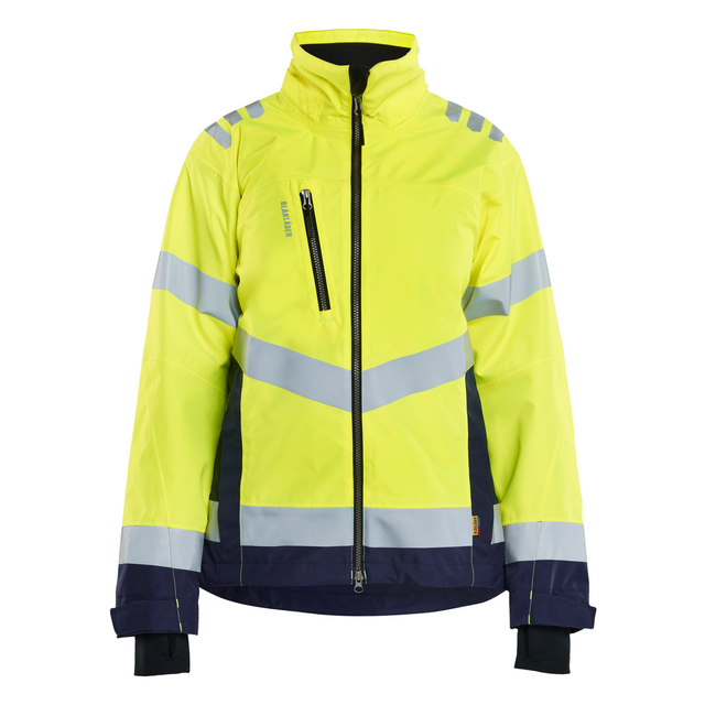 SKALJACKA VARSEL DAM VARSELGUL/MARINBLÅ XXXL | Beijerbygg Byggmaterial
