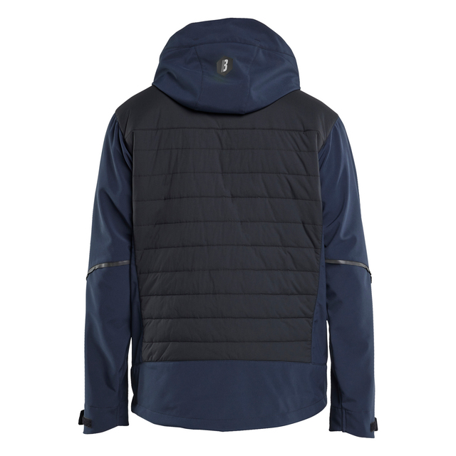 HYBRIDJACKA MÖRK MARINBLÅ/SVART XXL