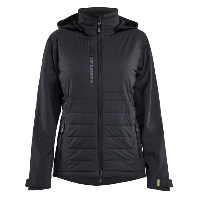 HYBRIDJACKA DAM SVART/SVART XS | Beijerbygg Byggmaterial