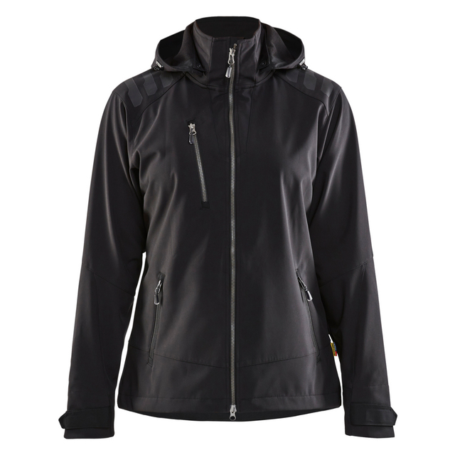 SOFTSHELLJACKA 4719 2513 DAM SVART M | Beijerbygg Byggmaterial