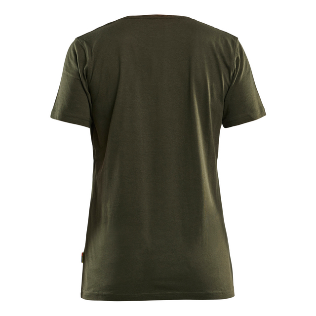 Produktbild föreställande artikeln T-SHIRT GRIT AND GRIND DAM SKOGSGRÖN XXL från kategorin Överdelar