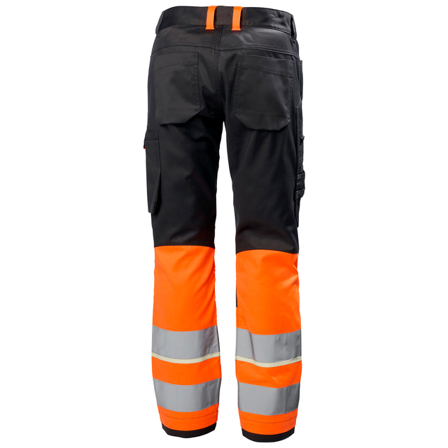 ARBETSBYXA UC-ME KL1 VARSEL ORANGE C60