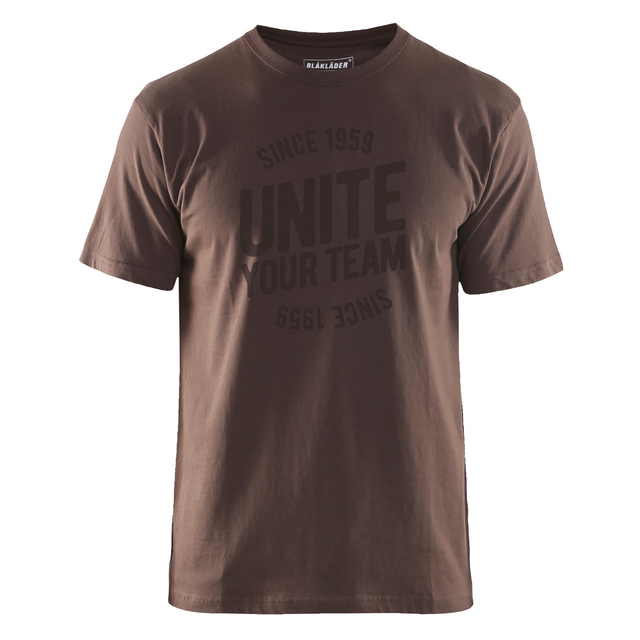 T-SHIRT LIMITED UNITE 9197 1 042 BRUN/SVART XXL | Beijerbygg Byggmaterial