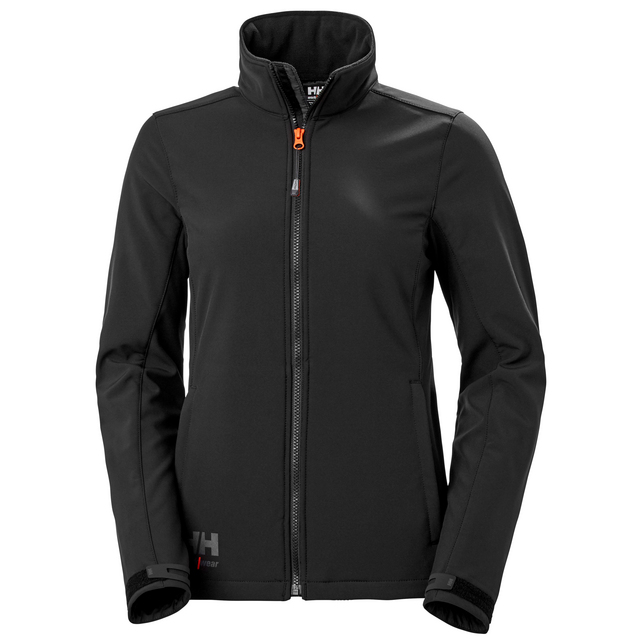 DAMJACKA SOFTSHELL LUNA SVART STL XL | Beijerbygg Byggmaterial