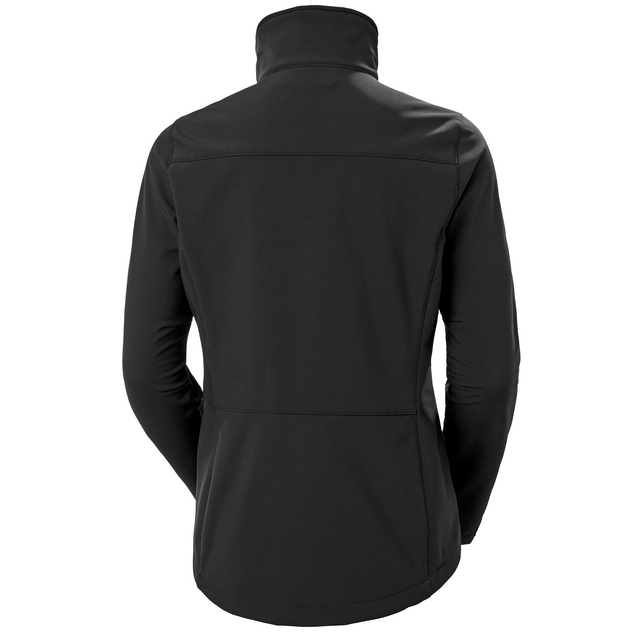 DAMJACKA SOFTSHELL LUNA SVART STL XL